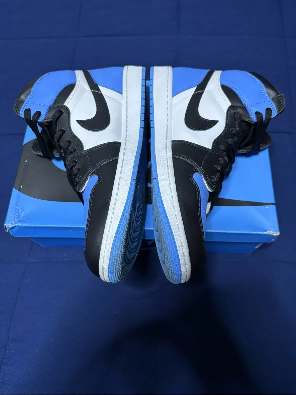 Jordan 1 Retro High OG UNC Toe 2023 Size 12
